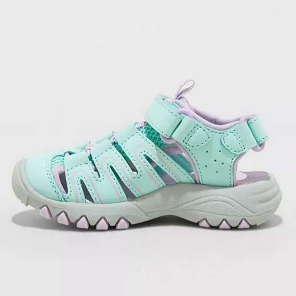 Toddler Afton Aqua Hiking sz 10 Sandals Cat & Jack - Picture 3 of 5